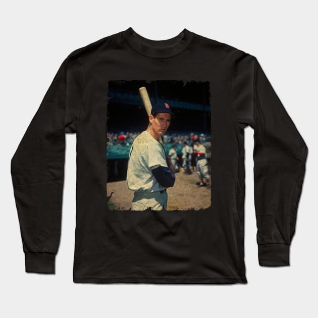 Ted Williams - Marines (World War II and Korean War) Long Sleeve T-Shirt by SOEKAMPTI